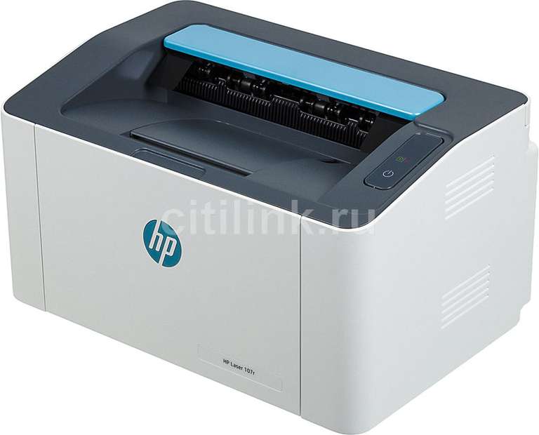 Принтер лазерный HP Laser 107r лазерный, цвет: белый 5ue14a