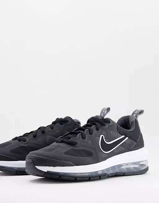 Черно-белые Nike Air Max Genome