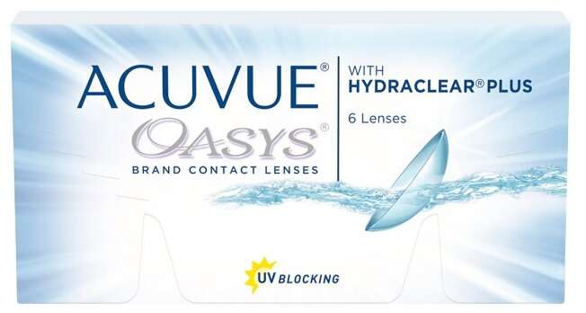 Контактные линзы Acuvue OASYS with Hydraclear Plus, 6 шт.