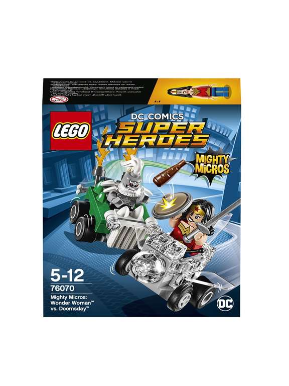До конца дня LEGO 76070​ Super Heroes Mighty Micros: Чудо-женщина против Думсдэя