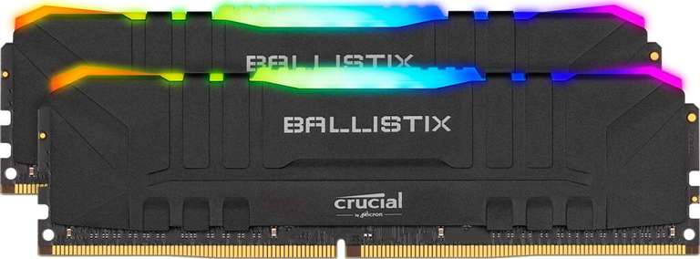 Оперативная память Crucial Ballistix Black RGB 32GB DDR4