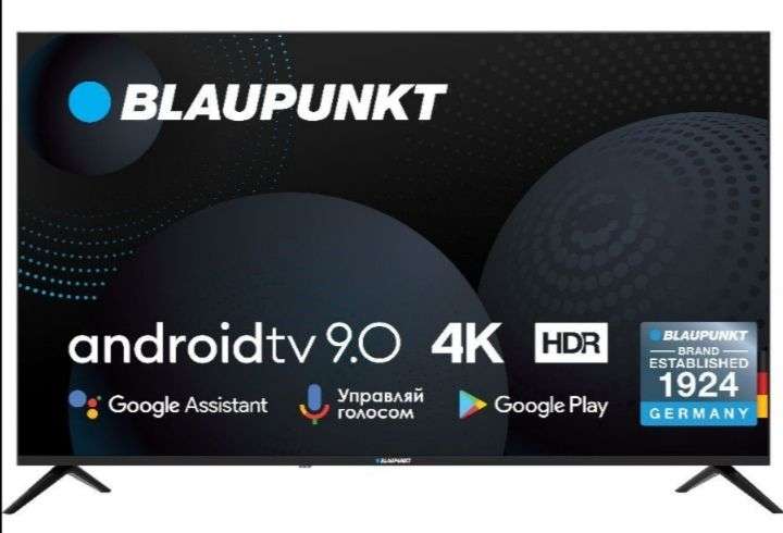 50" 4K Телевизор Blaupunkt 50UN265T/50 Smart TV