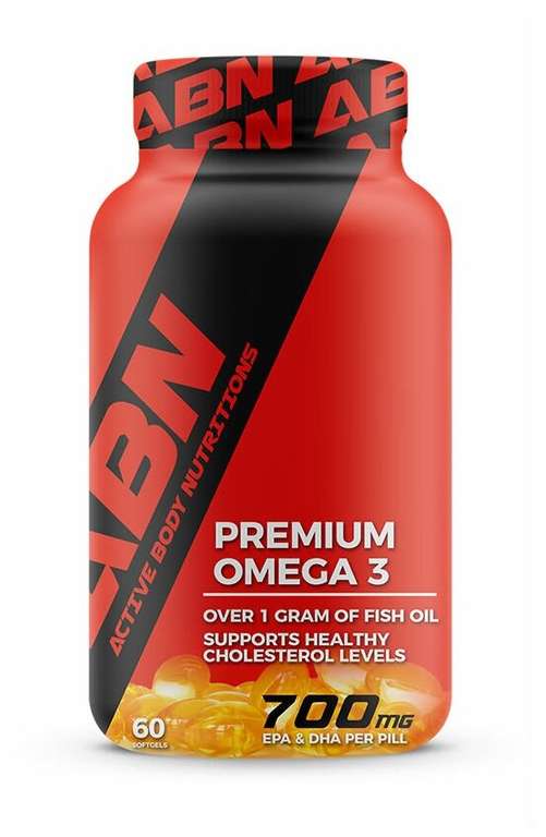 4 упаковки Омега жирные кислоты ABN Premium Omega 3 (60 капсул), нейтральный (цена за 1 шт - 254₽)