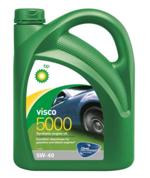 Моторное масло BP Visco 5000 5W-40 Синтетическое 4 литра