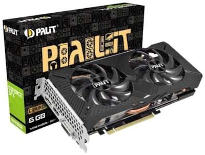 Видеокарта Palit GeForce GTX 1660 SUPER 6.0 GB Mid Range