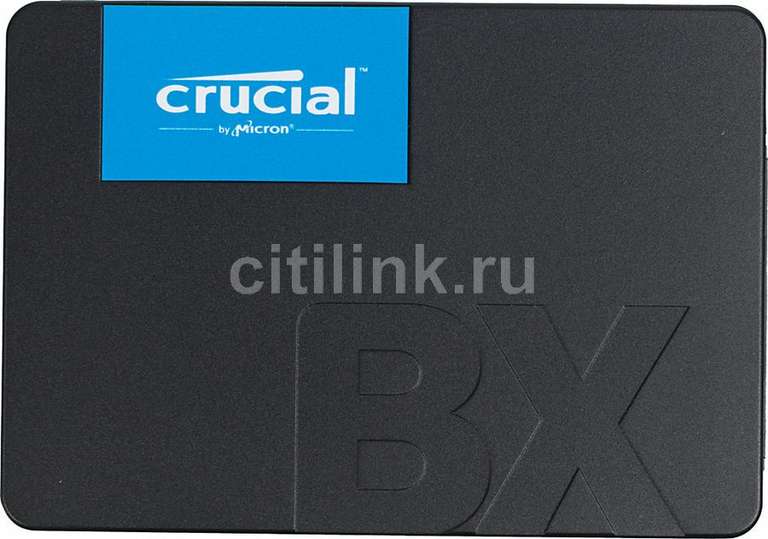 SSD накопитель CRUCIAL BX500 CT480BX500SSD1 480ГБ