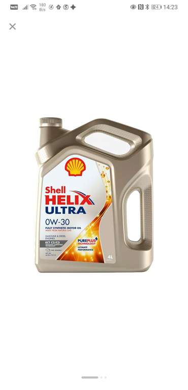 Shell Helix Ultra 0w30 ECT c2/c3, Api Sn