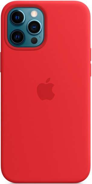 [не везде] Скидка на оригинальные чехлы для iPhone (напр. Клип-кейс Apple iPhone 12 Pro Max MagSafe силиконовый Красный MHLF3ZE/A)