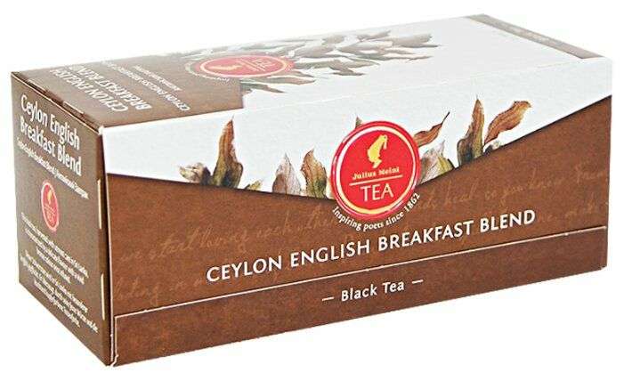 Чай Julius Meinl в ассортименте к примеру Ceylon english breakfast в пакетиках, 25 шт.