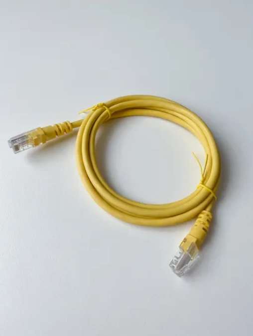 Патчкорд UTP 5e, lan кабель. 1.5 метра