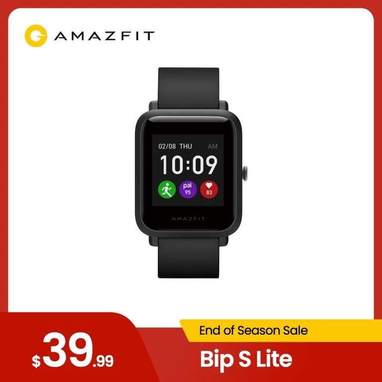 Смарт-часы Amazfit Bip S Lite