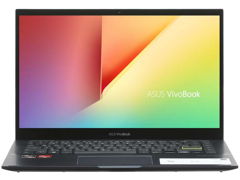 [не везде] Ноутбук ASUS VivoBook Flip (14", IPS, сенсорный, AMD Ryzen 3 5300U, RAM 4 ГБ, SSD 128 ГБ, Windows 10 Home)