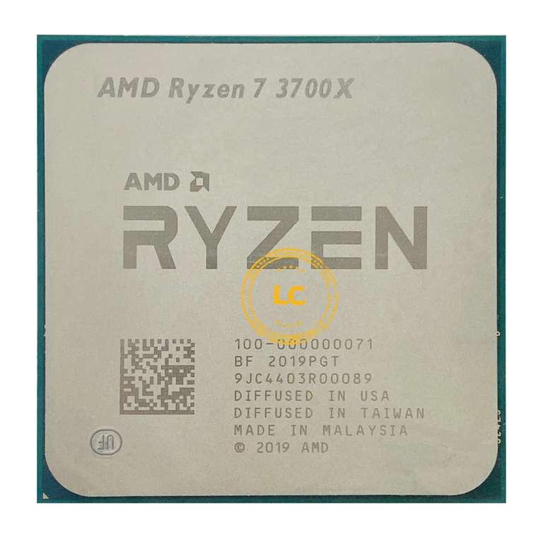 Процессор AMD Ryzen 7 3700X, 3,6 ГГц, 8/16 ядер, AM4, Б/У