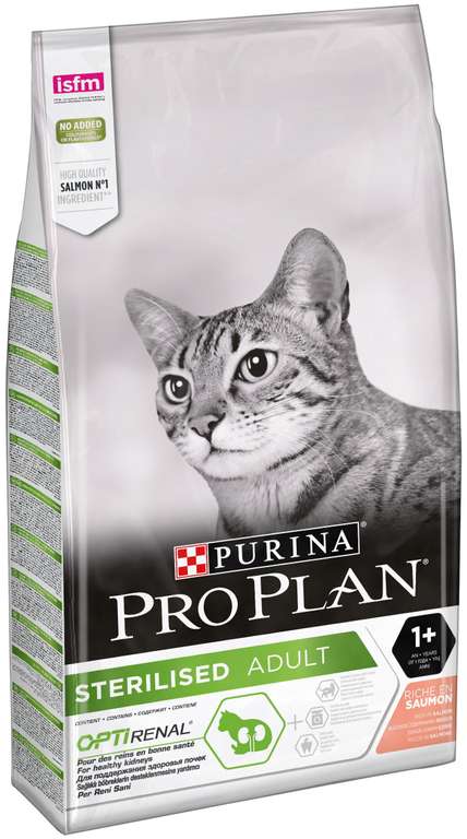 Сухой корм для кошек Pro Plan Sterilised 10 кг на Tmall (в ассортименте)