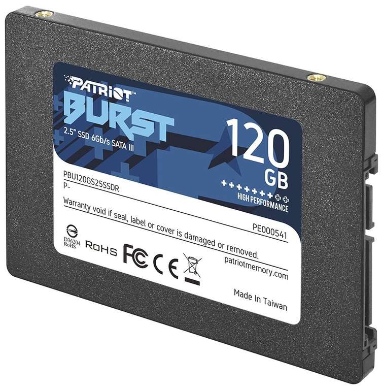 SSD-накопитель Patriot Memory Burst 120GB, TLC