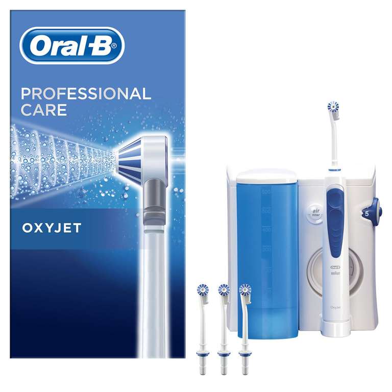 Ирригатор Oral-B Professional Care OxyJet MD20, белый