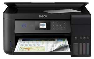 МФУ Epson L4160 (A4, 4-х цв. стр. фотопечать, Wi-Fi, ЖК, duplex)