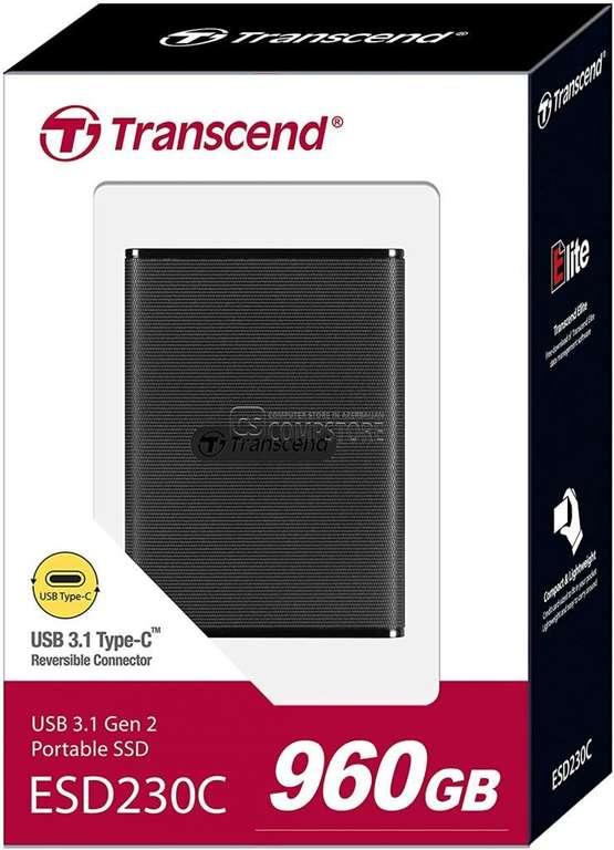 Внешний SSD Transcend ESD230C 960 GB