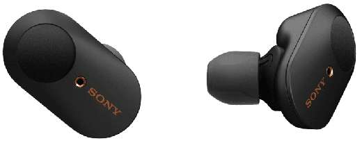 Беспроводные наушники с шумоподавлением Sony WF-1000XM3 Black