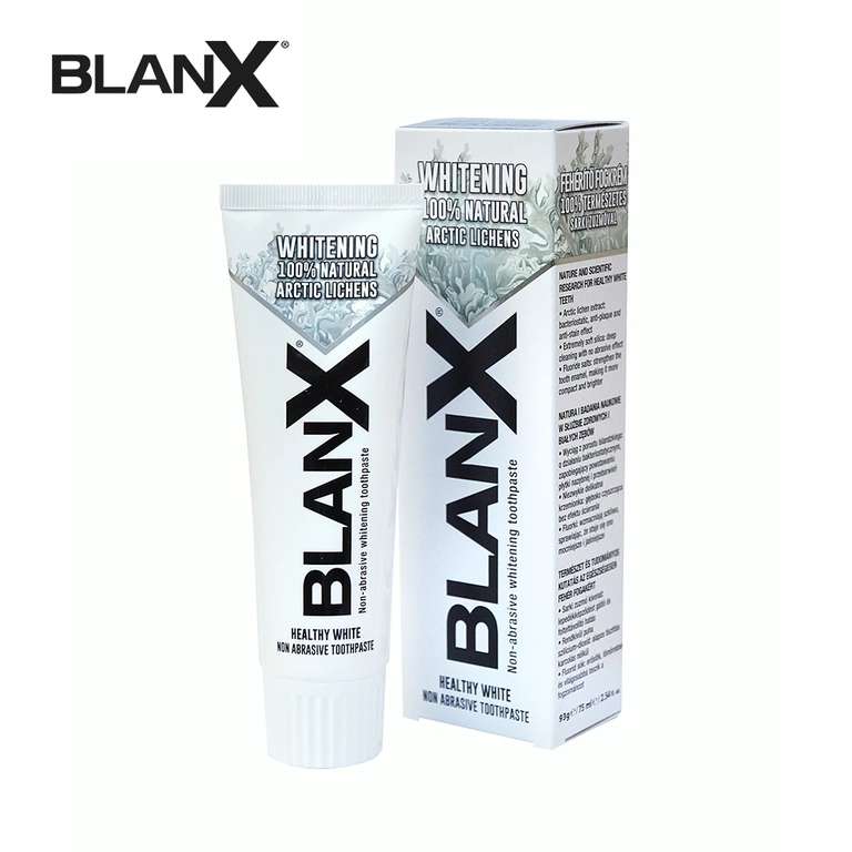 Зубная паста BlanX Advanced Whitening отбеливающая 75 мл. на Tmall