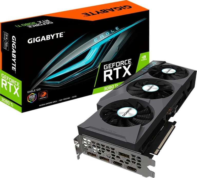 Видеокарта Gigabyte GeForce RTX 3080 Ti 12 ГБ