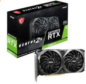 Видеокарта MSI GeForce RTX 3060 Ti VENTUS 2X 8G OC V1 LHR 8GB