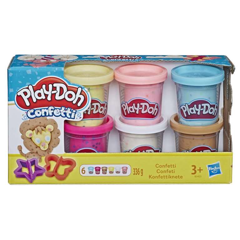 Подборка игрушек на Tmall Супермаркет (напр, набор для лепки Play-Doh 6 банок с конфетти B3423EU6)