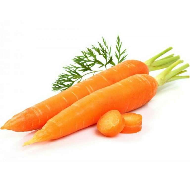 Овощи в ассортименте, например, морковь