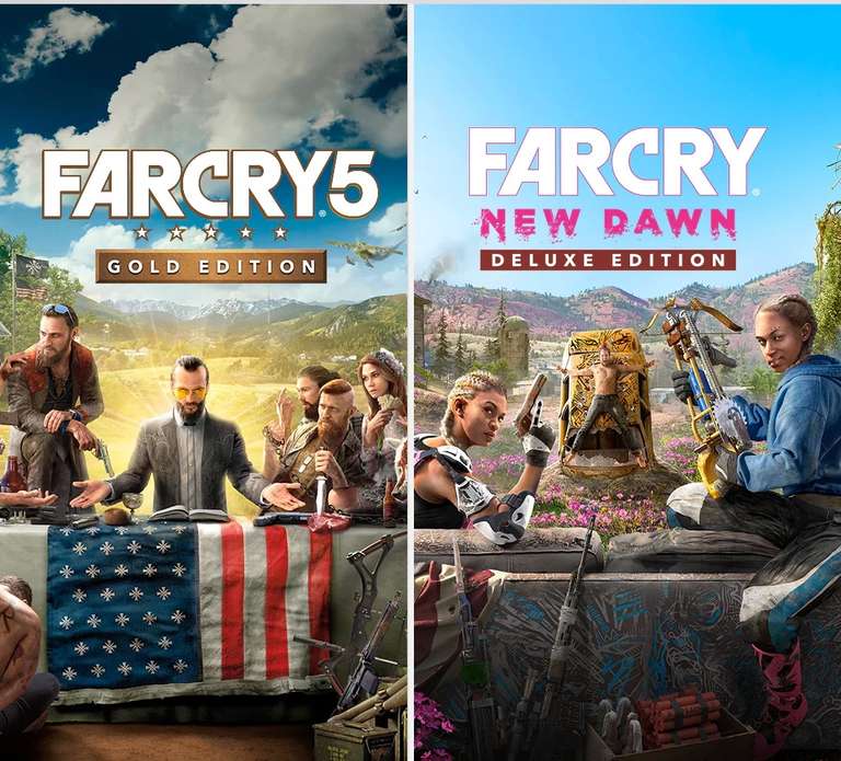[PS4] Far Cry 5 + Far Cry New Dawn Ultimate Edition + бонус: Far Cry 3 Classic Edition
