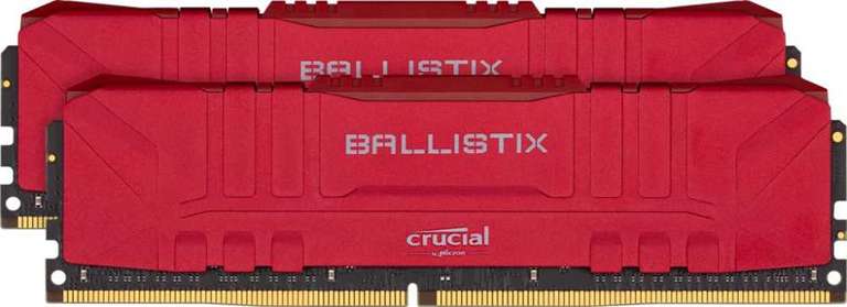 Оперативная память 2 х CRUCIAL Ballistix BL8G32C16U4W DDR4 - 8ГБ 3200 cl16, OEM - 16ГБ (2 планки по 8Гб) + примеры в описании!