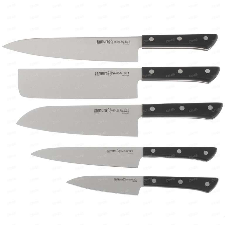 Набор ножей Samura Harakiri SHR-0250B/K