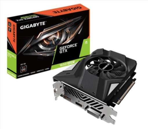 GIGABYTE GeForce GTX 1650 SUPER OC 4.0 GB OC (с учетом пошлины и доставки)