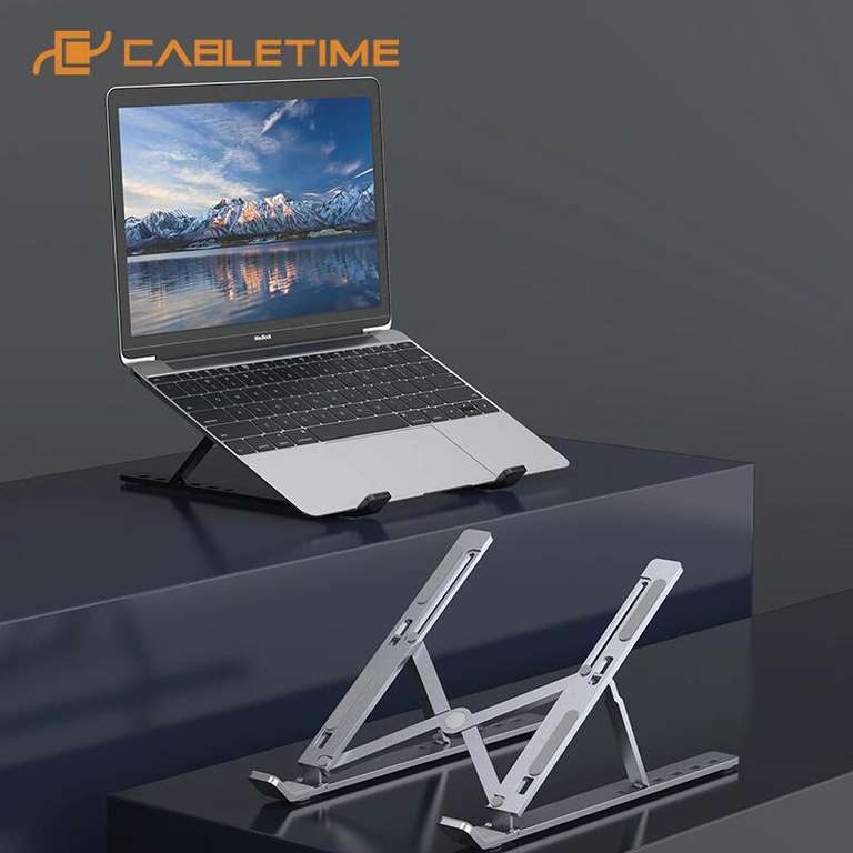 Подставка для ноутбука CABLETIME (цена за версию из пластика) + есть алюминиевая