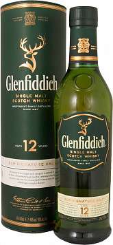 [Волгоград и возм. др] Виски Glenfiddich 12 Years Old 0.5 (Гленфиддик 12 лет туба 0.5)
