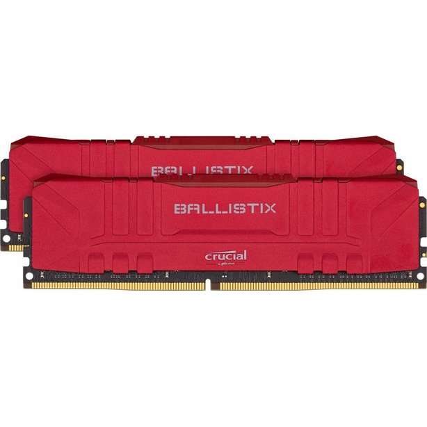Оперативная память Crucial Ballistix Red DDR4 2x16GB Kit (BL2K16G26C16U4R)