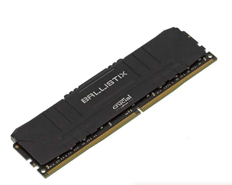 Модуль памяти CRUCIAL Ballistix BL16G30C15U4B DDR4 - 16Гб 3000, DIMM, OEM