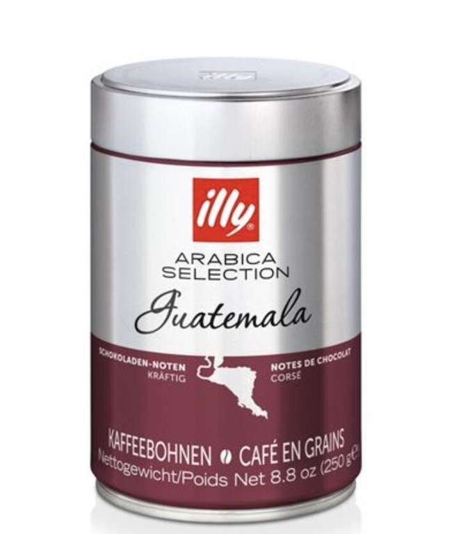 Кофе в зернах ILLY Guatemala ж/б, 250 г