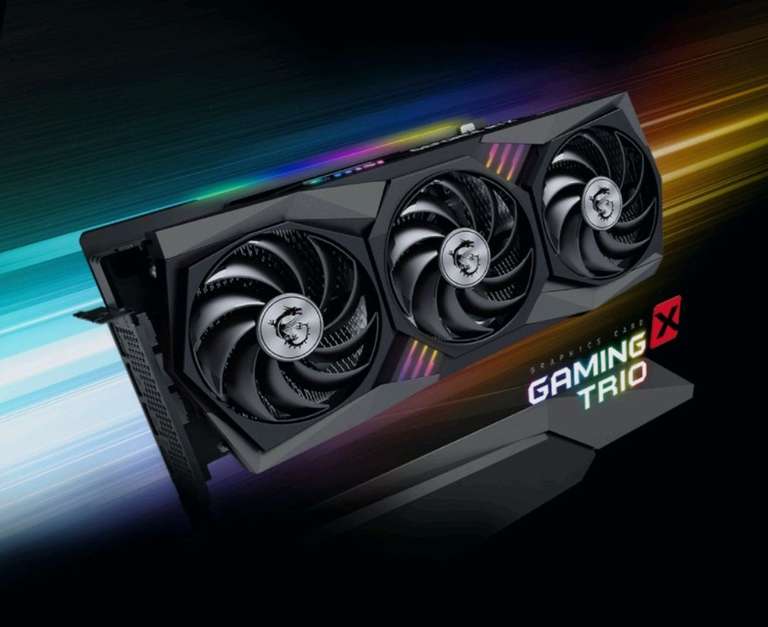 Видеокарта MSI GeForce RTX 3080 ti GAMING X TRIO (из-за границы)