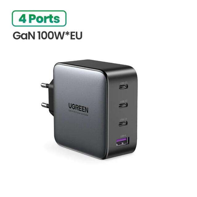 GaN зарядное устройство Ugreen 100W