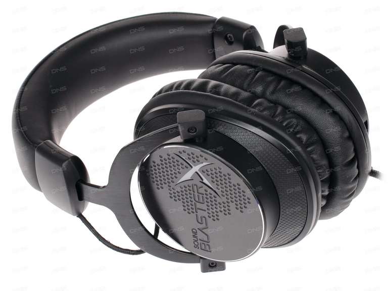 Проводная гарнитура Creative Sound BlasterX H7 черный/серебристый