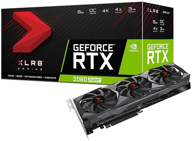 GeForce RTX 2080 Super Triple Fan XLR8 Gaming OC