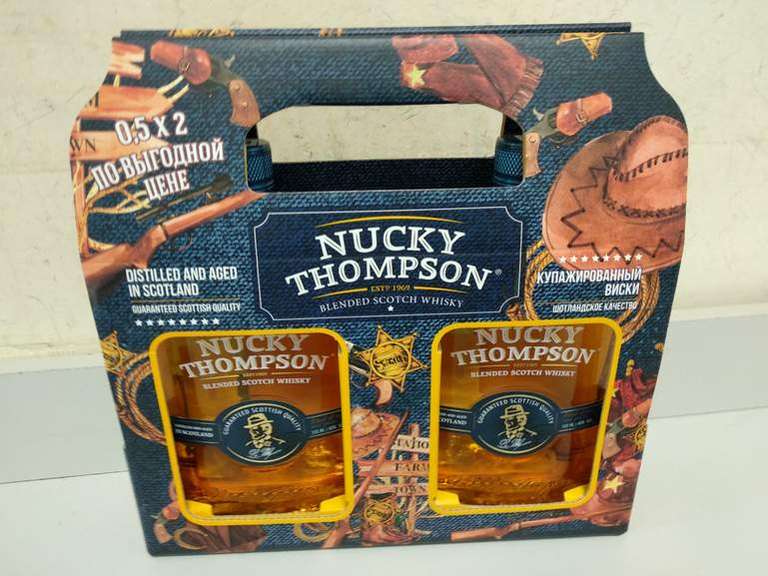 [МО] Виски 2 х 0,5л Nucky Thompson