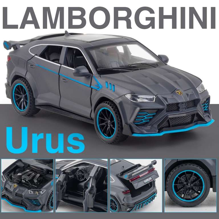 Модель автомобиля Luxy Lamborghini-Urus Coupe SUV (1:32)