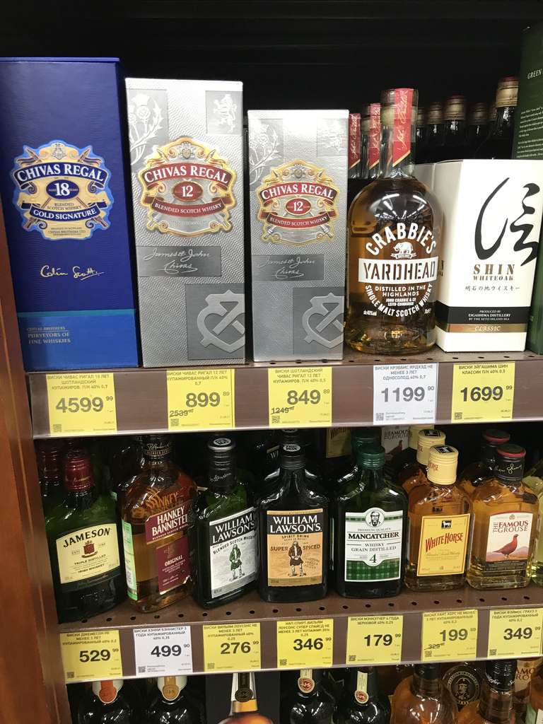 [Волгоград] Виски Chivas Regal 12 лет 40% 0,7 л
