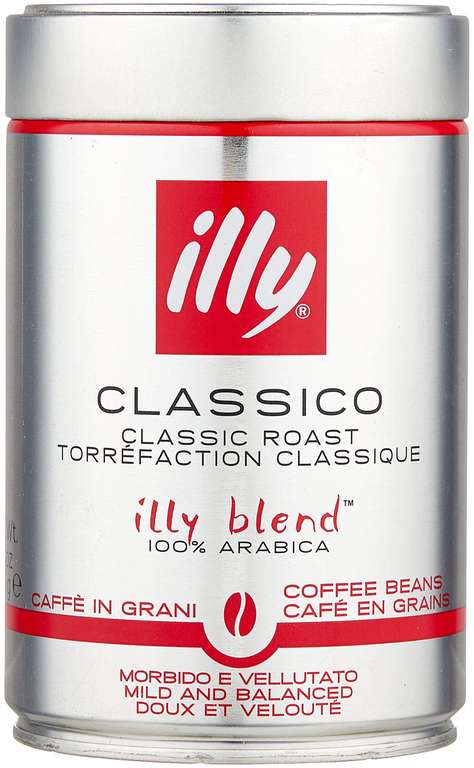 Кофе в зернах Illy Classico средней обжарки, 250 г