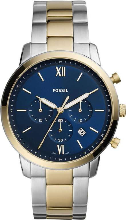 Подборка часов Fossil часть 4 (напр., мужские стальные наручные часы Fossil FS5706)