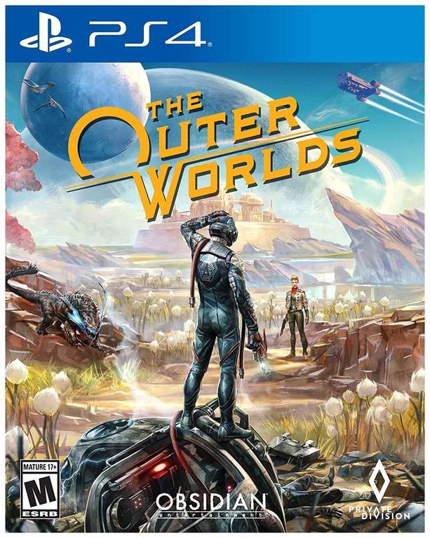 Игра для PlayStation 4 The Outer Worlds, русские субтитры