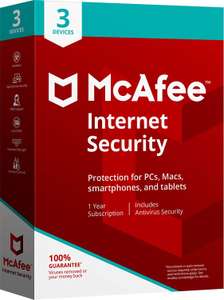 McAfee Internet Security 2019 на 6 месяцев