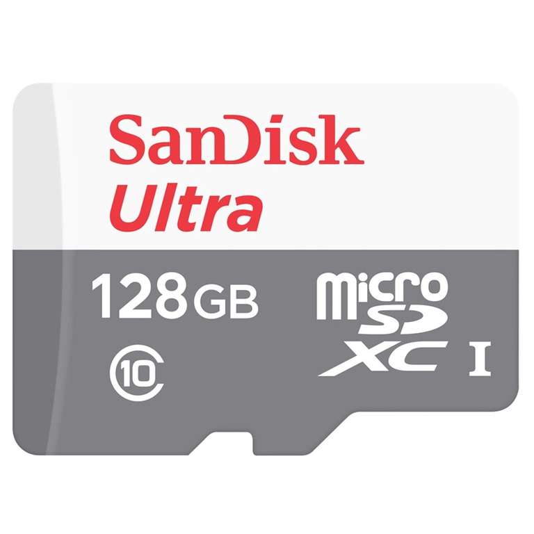 Карта памяти microSDXC UHS-I SANDISK Ultra Light 128 ГБ, 100 МБ/с, Class 10, SDSQUNR-128G-GN6MN (Только для тех, у кого есть Ситилинк)