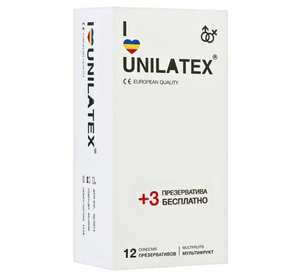 Презервативы Unilatex Multifruits, 15 шт.